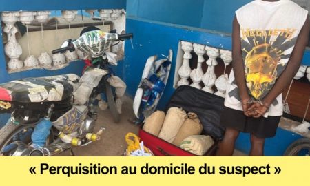 Un individu pris en flagrant délit Trafic de drogue à Kolda