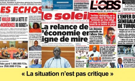 La « Une » des journaux du lundi 30 juin 2025