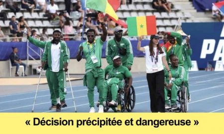 Un pari trop risqué pour le Sénégal Para-athlétisme 2027