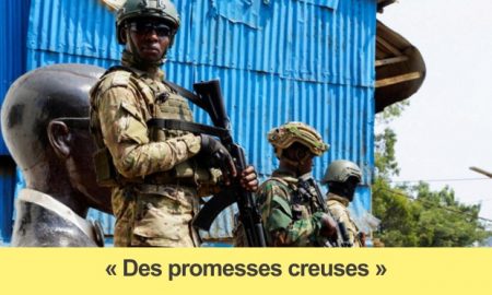 Une mascarade diplomatique : Accord de paix RDC-M23