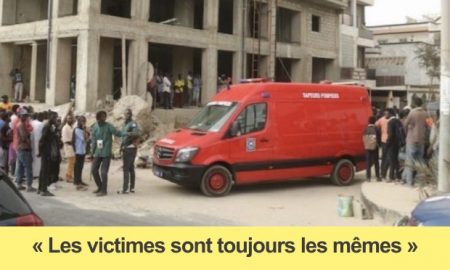 Un drame de plus sur un chantier Le BTP sénégalais en accusation